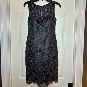 Adrianna Papell Sleeveless Lace Dress